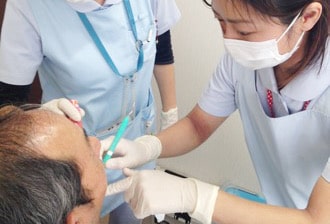 訪問歯科治療の流れ