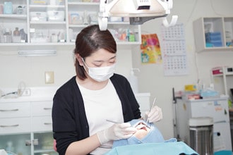歯科衛生士による専門のクリーニング